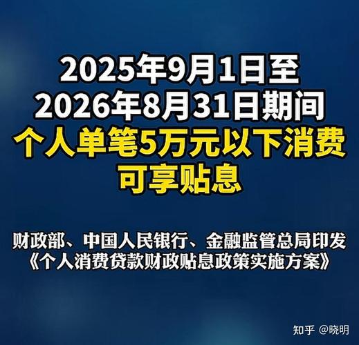 9月1日个人消费贷款财政贴息政策落地，银行分化趋势或加剧