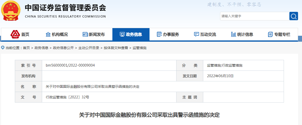 重磅！证监会出手点名6家头部券商，究竟所为何事？