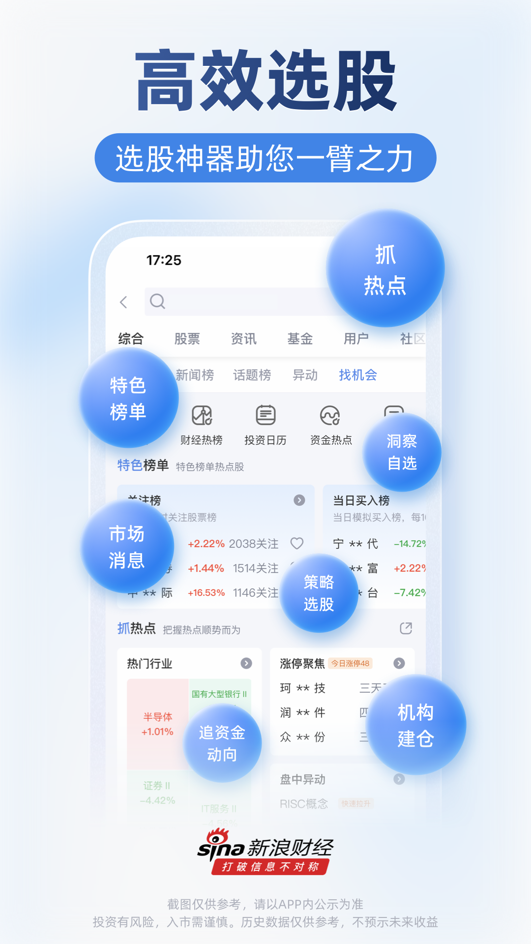 股票市场关注度排名_新浪财经APP下载_股市新闻软件推荐