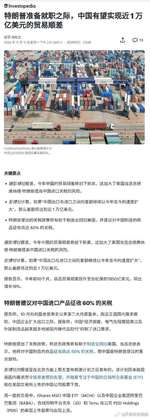中国外贸规模突破6万亿美元_中国2021年贸易顺差_贸易顺差对经济的影响
