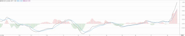 MACD指标计算方法_多条均线使用方法_股票大智慧中的成交量栏vol中的三条动态横线