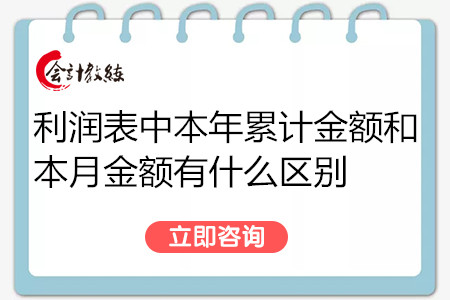 利润表中本年累计金额与本月金额有何区别？快来一探究竟