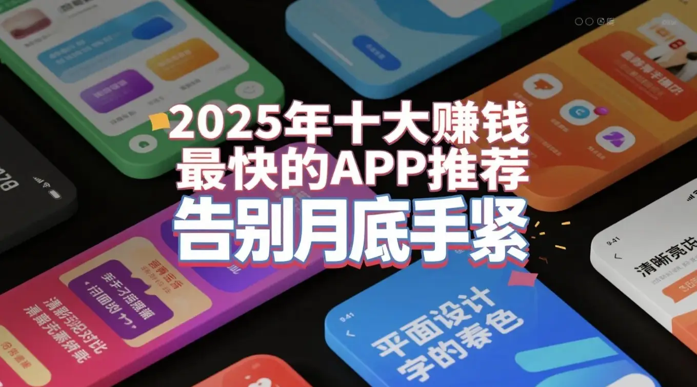2025年赚钱最快的APP大盘点，必集客、抖音等你了解