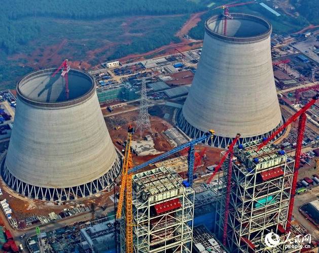 肥乡经济开发区项目建设热火朝天，东郊热电厂年底将投产