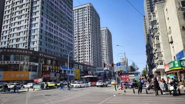 沈阳北行第一大道_皇姑区长江商业街改造_沈阳北行轻工大厅拆除