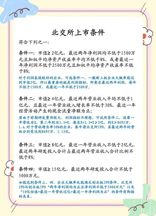 北交所转板沪深市场条件，转创业板这些要求得知道