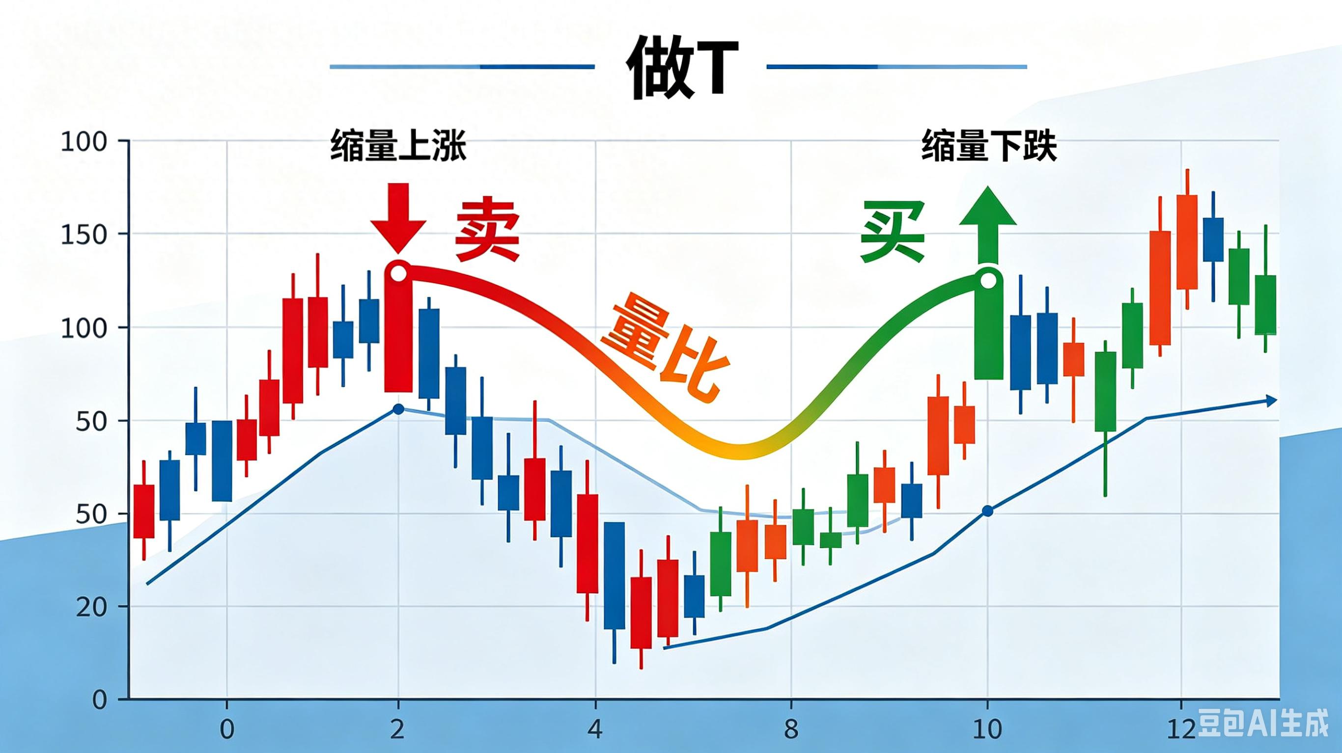 A股震荡市极简做T法：量比指标+口诀，新手也能赚差价