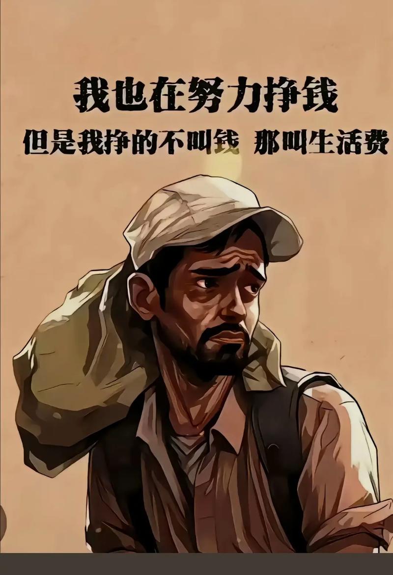 生活教会我坚强，为了继续前行，赚钱成支撑生活的理由